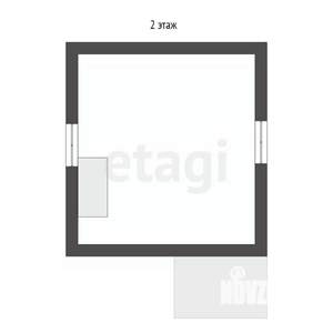 Дом 47м&sup2;, 2-этажный, участок 8 сот.  