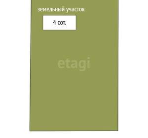 Дом 36м², 2-этажный, участок 4 сот.  