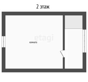Дом 40м², 2-этажный, участок 5 сот.  