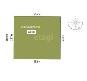 Дом 145м², 1-этажный, участок 603 сот.  