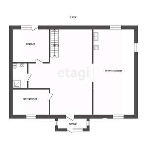 Дом 250м&sup2;, 3-этажный, участок 10 сот.  