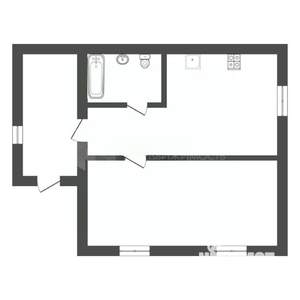 Коттедж 58м², 1-этажный, участок 8 сот.  