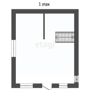 Дом 50м², 1-этажный, участок 4 сот.  