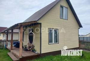 Дом 80м&sup2;, 2-этажный, участок 8 сот.  