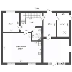 Дом 150м², 2-этажный, участок 15 сот.  