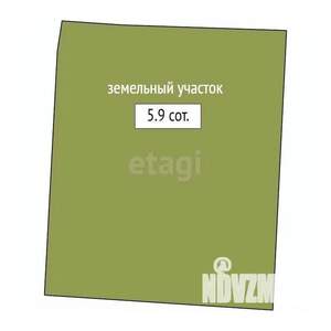 Дом 40м², 2-этажный, участок 6 сот.  