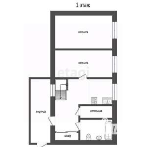 Дом 70м², 2-этажный, участок 6 сот.  