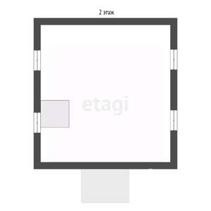 Дом 62м&sup2;, 1-этажный, участок 6 сот.  