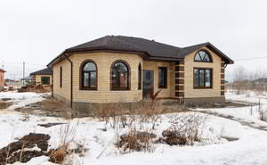 Дом 110м&sup2;, 1-этажный, участок 7 сот.  