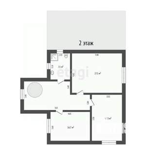 Дом 188м², 2-этажный, участок 8 сот.  