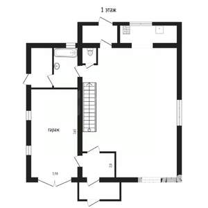 Коттедж 170м², 2-этажный, участок 10 сот.  