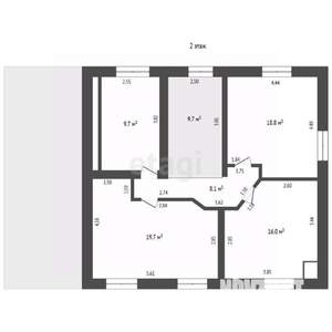 Дом 220м², 2-этажный, участок 10 сот.  