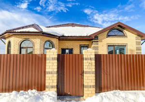 Дом 122м&sup2;, 1-этажный, участок 9 сот.  