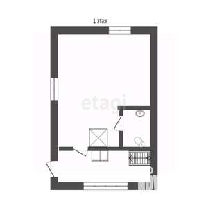 Дом 54м², 2-этажный, участок 10 сот.  