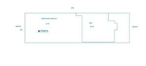 Дом 102м&sup2;, 3-этажный, участок 0 сот.  