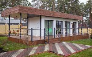 Дом 54м&sup2;, 2-этажный, участок 1 сот.  