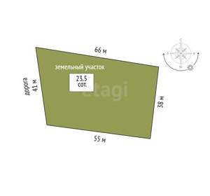 Дом 150м&sup2;, 2-этажный, участок 24 сот.  