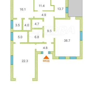 Дом 156м², 1-этажный, участок 8 сот.  