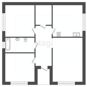 Дом 100м², 1-этажный, участок 8 сот.  