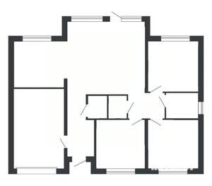 Коттедж 123м², 1-этажный, участок 6 сот.  