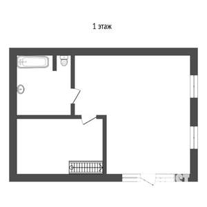 Дом 98м&sup2;, 2-этажный, участок 6 сот.  