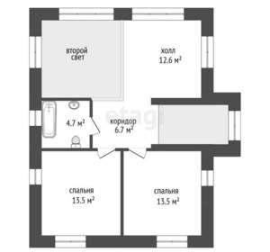 Дом 150м², 2-этажный, участок 6 сот.  