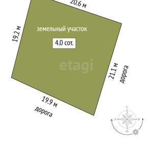 Дом 35м², 2-этажный, участок 4 сот.  