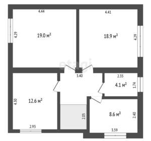 Дом 145м&sup2;, 2-этажный, участок 15 сот.  