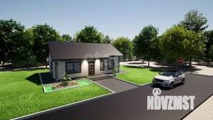 Дом 77м&sup2;, 1-этажный, участок 4 сот.  