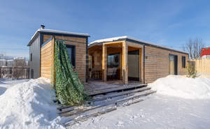 Дом 80м&sup2;, 1-этажный, участок 8 сот.  