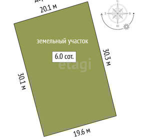 Дом 70м², 2-этажный, участок 6 сот.  