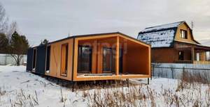 Дом 50м&sup2;, 1-этажный, участок 7 сот.  