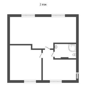 Таунхаус 100м², 2-этажный, участок 1 сот.  