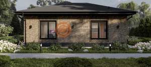 Дом 73м&sup2;, 1-этажный, участок 1 сот.  