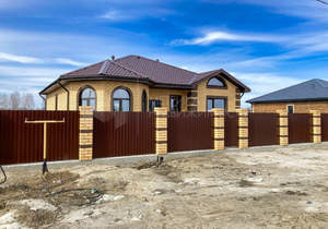 Дом 122м&sup2;, 1-этажный, участок 9 сот.  