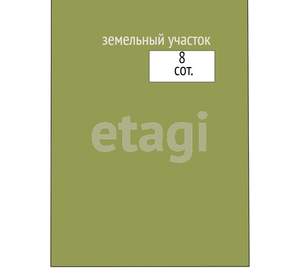 Дом 140м², 2-этажный, участок 8 сот.  
