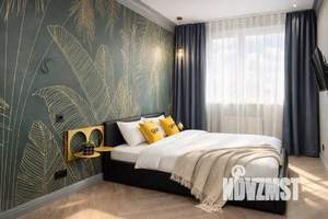 1-к квартира, посуточно, 45м2, 1/1 этаж