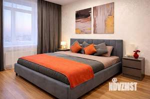 1-к квартира, посуточно, 43м2, 23/25 этаж