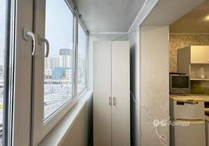 Студия квартира, на длительный срок, 17м2, 5/12 этаж