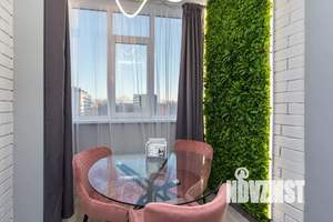 Студия квартира, посуточно, 40м2, 4/25 этаж