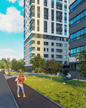 2-к квартира, на длительный срок, 38м2, 10/17 этаж