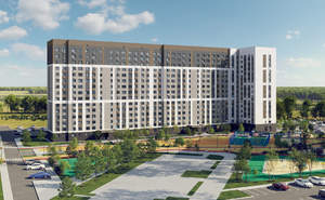 Студия квартира, на длительный срок, 24м2, 8/15 этаж