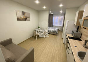 Студия квартира, на длительный срок, 28м2, 4/18 этаж