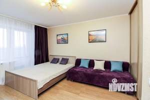 1-к квартира, посуточно, 42м2, 1/1 этаж