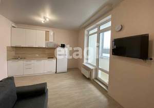 Студия квартира, на длительный срок, 27м2, 4/7 этаж