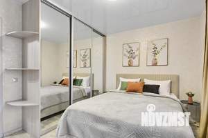 1-к квартира, посуточно, 43м2, 9/16 этаж