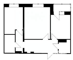 2-к квартира, на длительный срок, 57м2, 4/17 этаж
