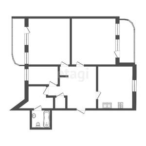 3-к квартира, на длительный срок, 189м2, 5/7 этаж