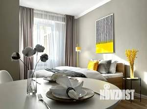 2-к квартира, посуточно, 45м2, 15/16 этаж