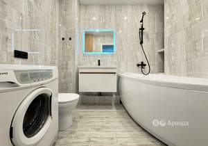 1-к квартира, на длительный срок, 40м2, 8/15 этаж